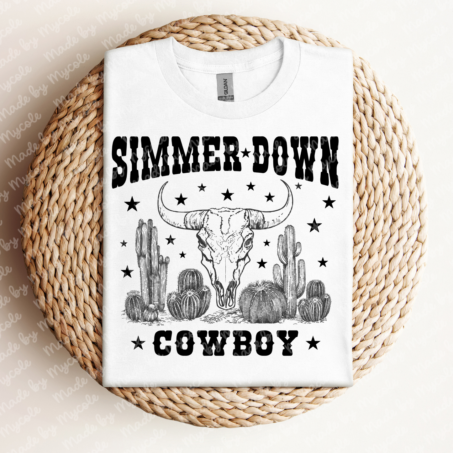 Simmer Down Cowboy Tee