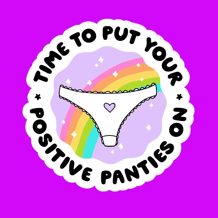 Positive Panties Sticker