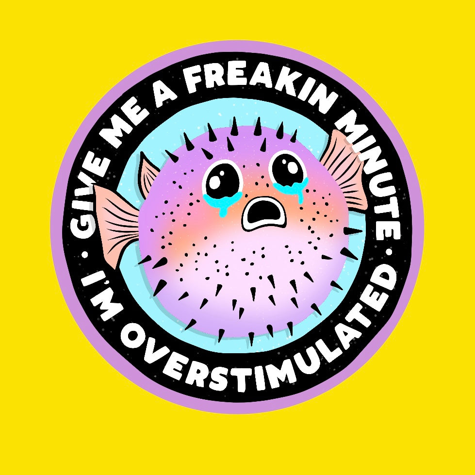 Give Me A Freakin Minute Sticker