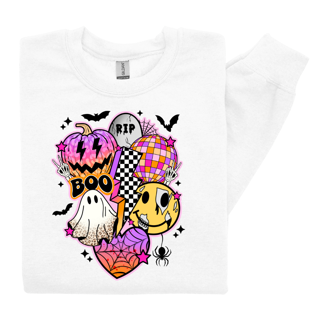 Halloween Collage Crewneck