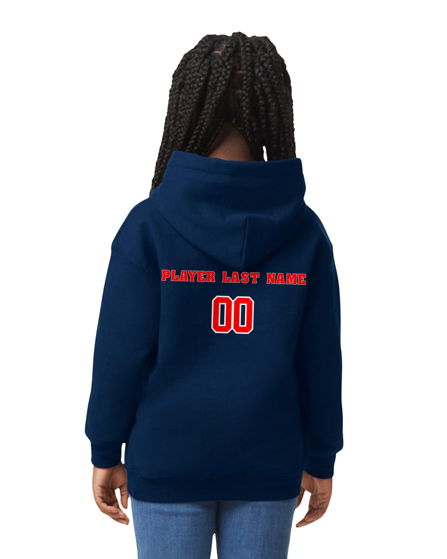 Custom Red Devil Pride Hoodie (Youth)