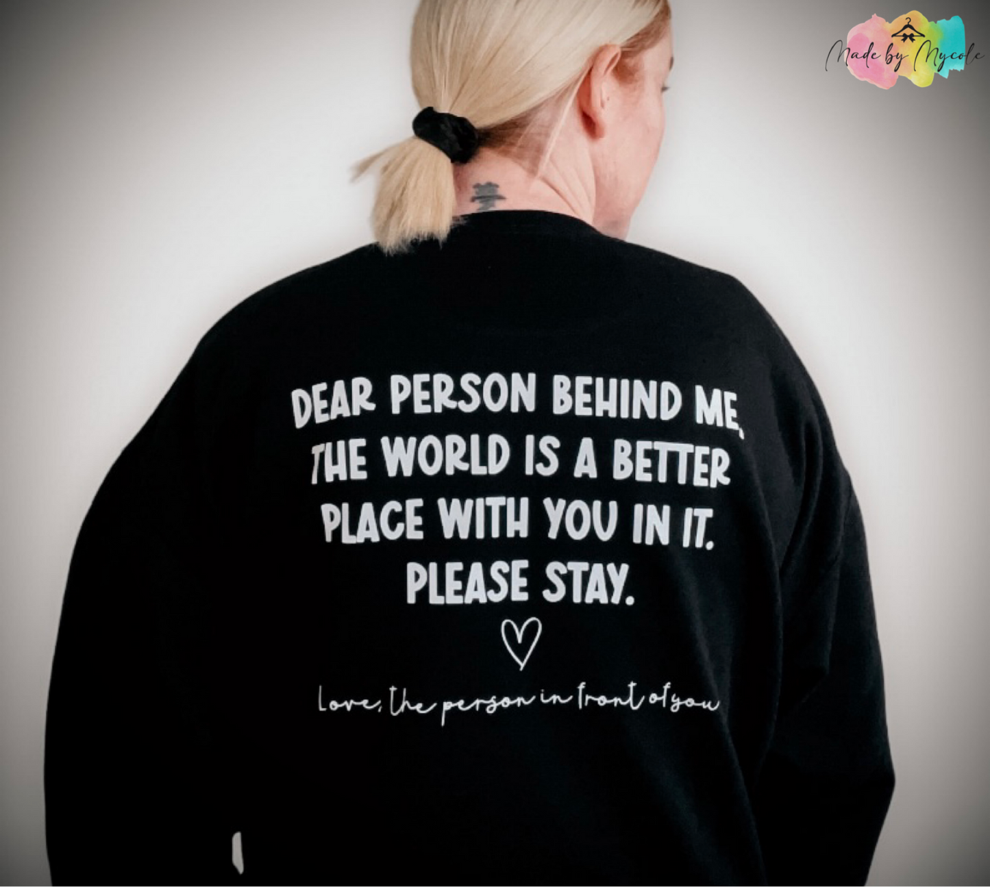 Dear Person Behind Me