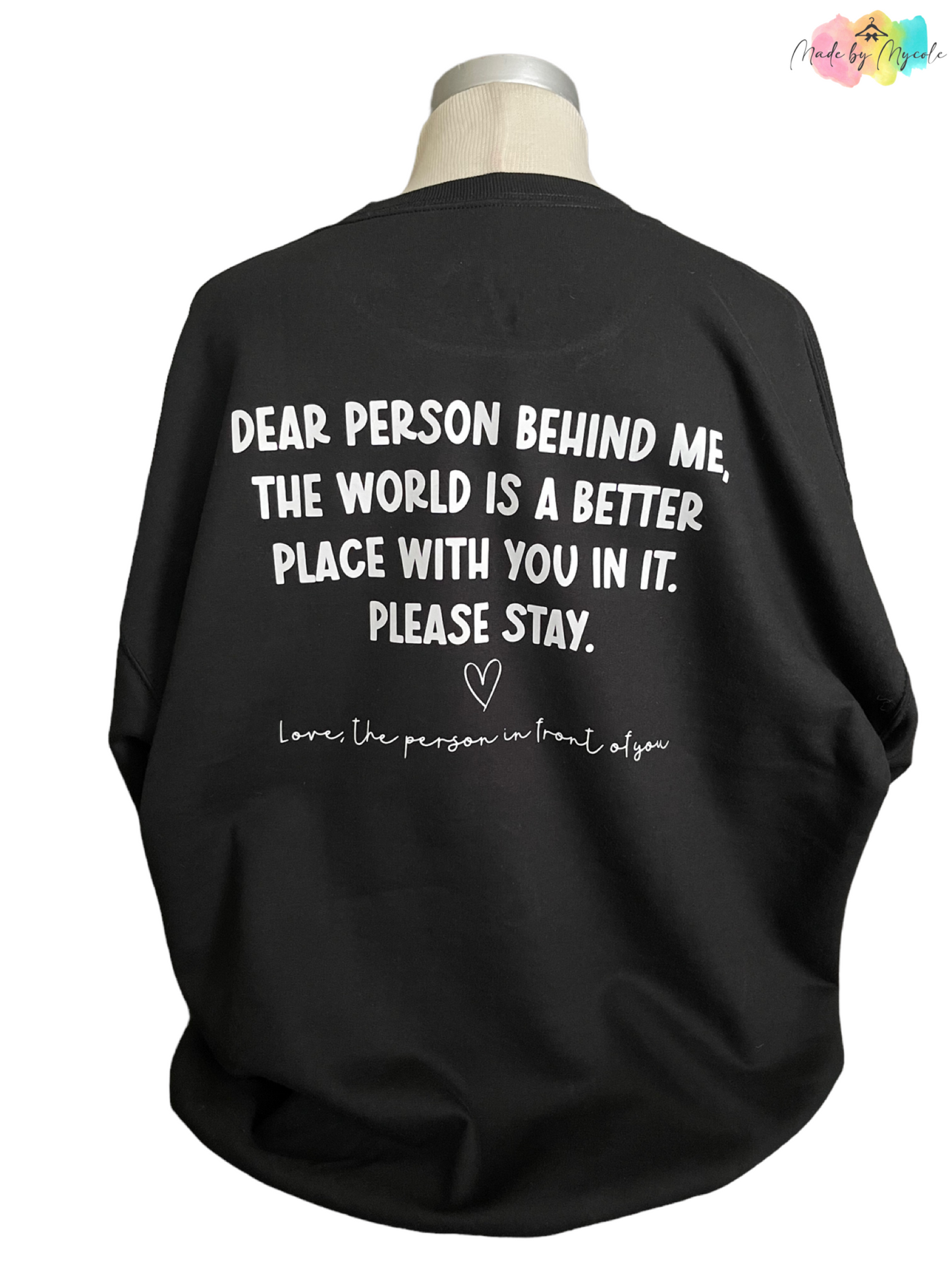 Dear Person Behind Me