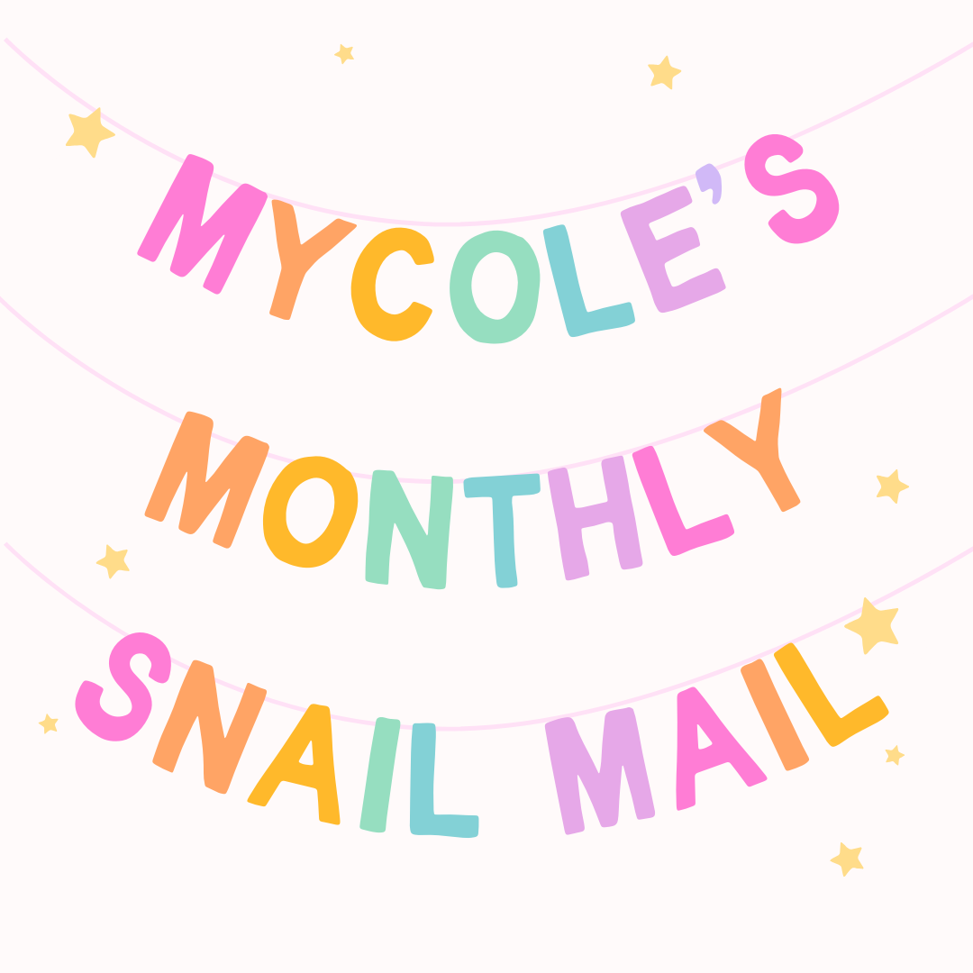 Mycole's Monthly Snail Mail
