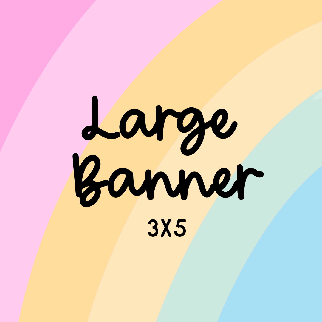 Large Paper Banner