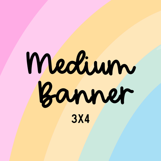 Medium Paper Banner
