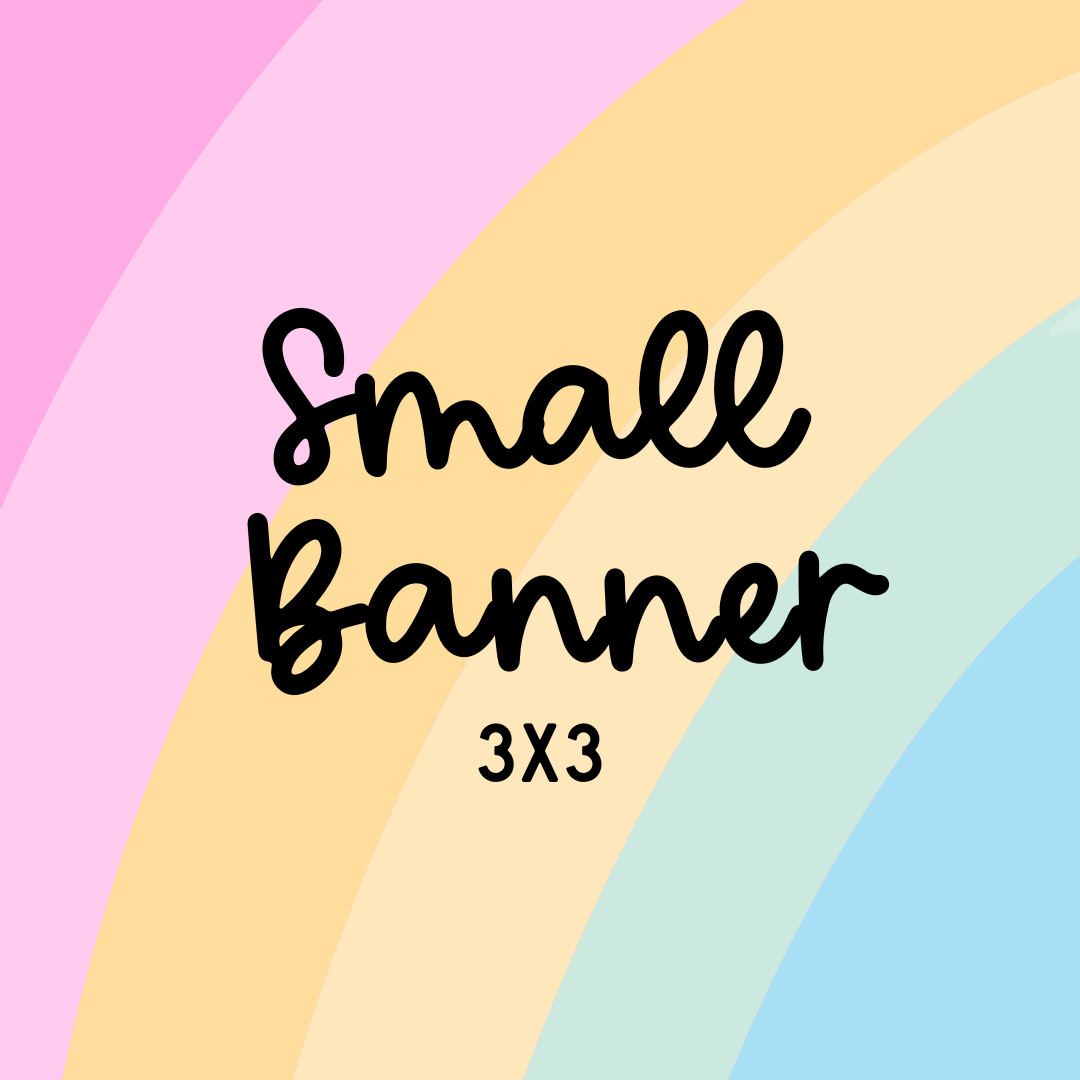 Small Paper Banner