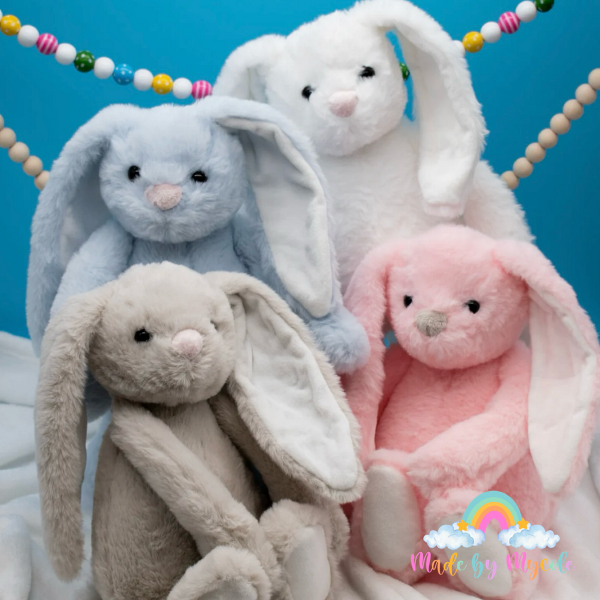 Custom Bunny Stuffed Animal – Made By Mycole