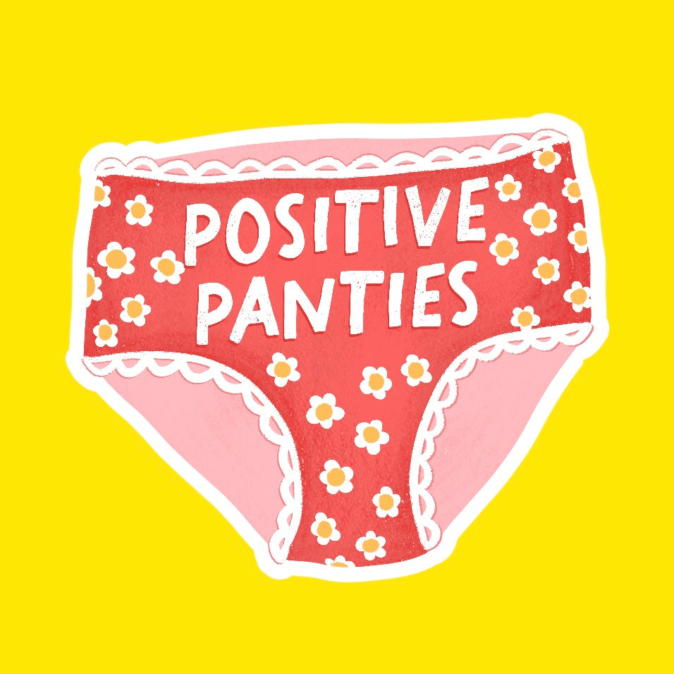 Positive Panties Sticker