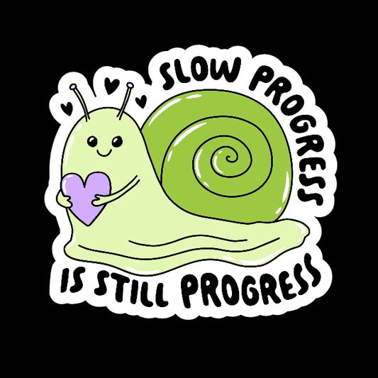 Slow Progress Sticker