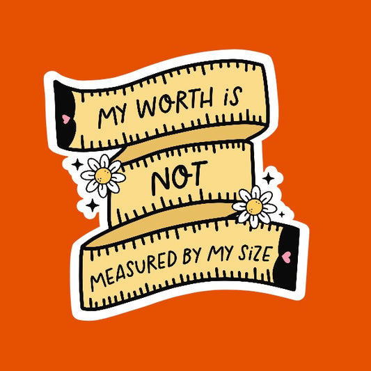 My Worth Sticker