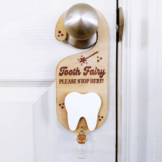 Tooth Fairy Door Hanger (Can Be Customized)