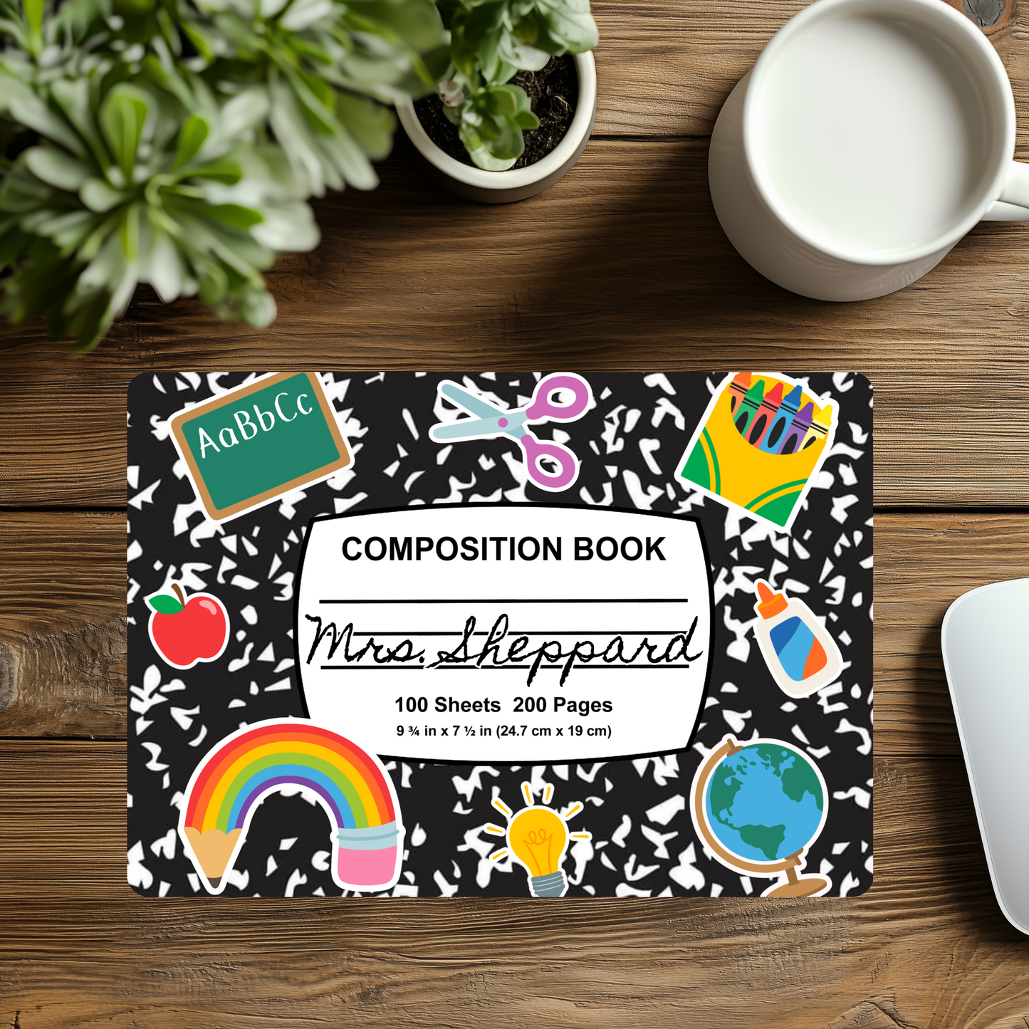 Personalized Teacher Mousepad