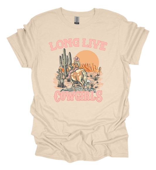 Long Live Cowgirls Tee