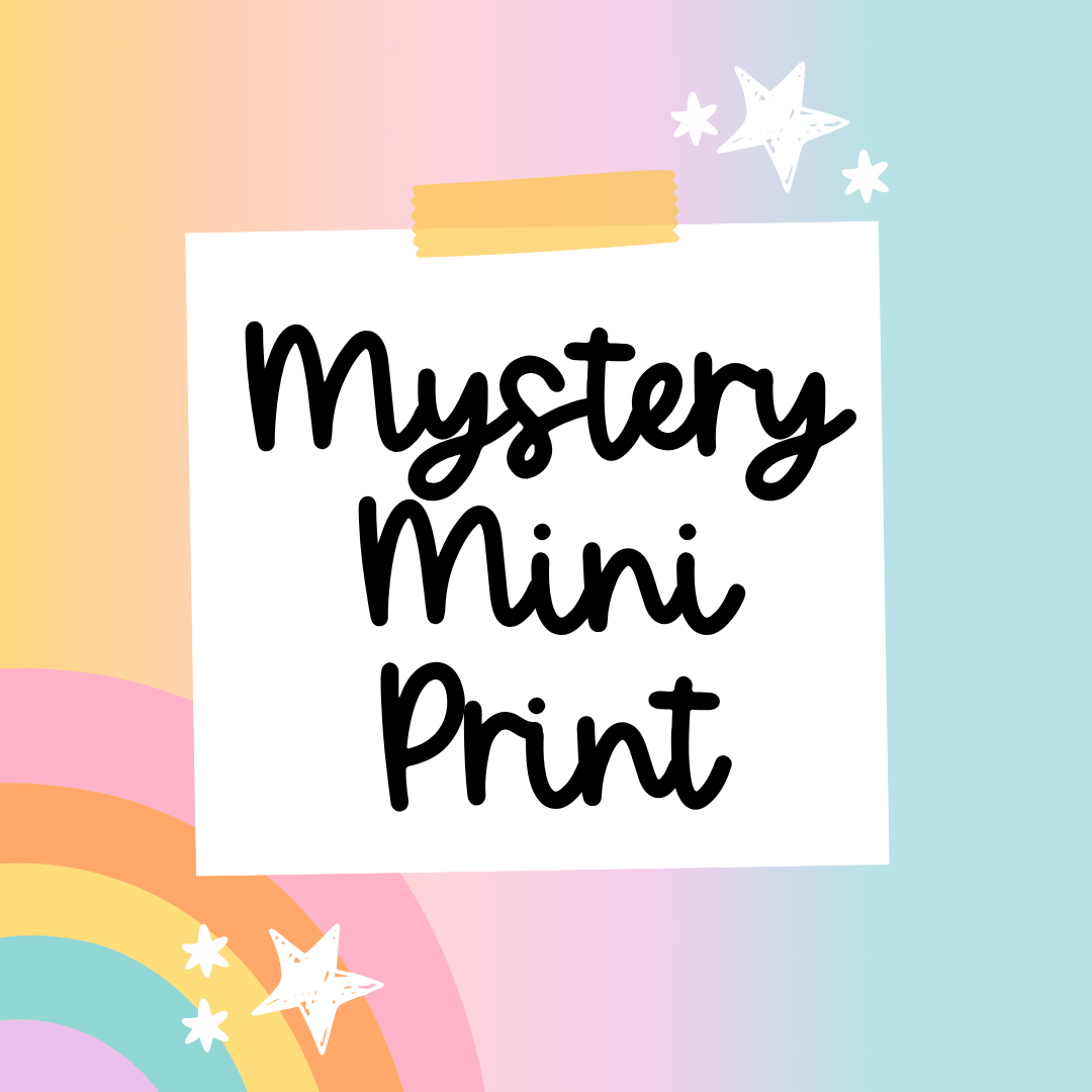 Mystery Mini Print