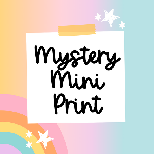 Mystery Mini Print