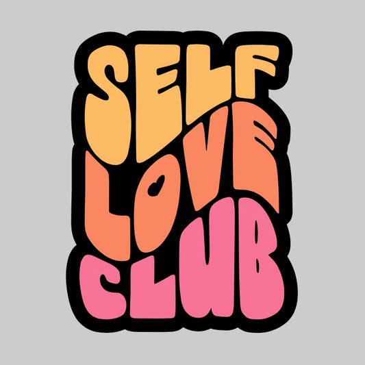 Self Love Club Sticker